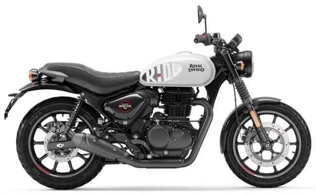 2023 Royal Enfield Hunter 350 – Dapper White - Click for OTD Pricing - IN STOCK!